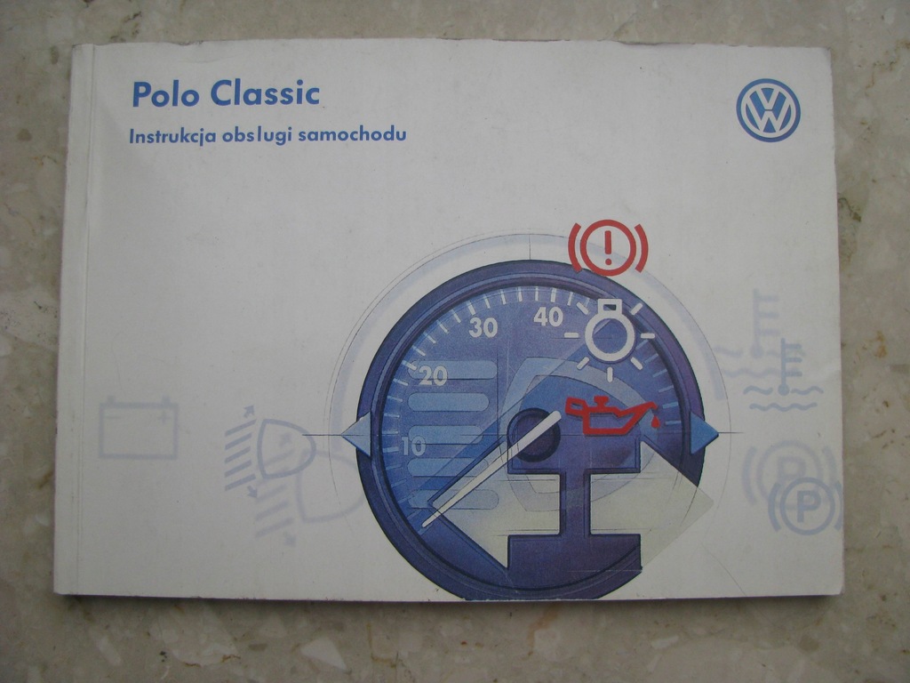 POLO CLASSIC - Instrukcja obsługi samochodu - 1997