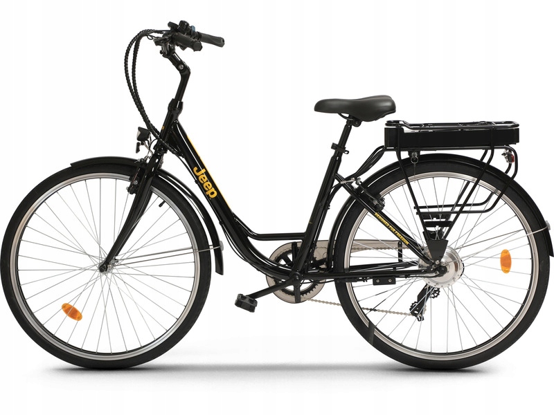 Rower elektryczny JEEP 250W 28cal do 55km damski 10875626238 oficjalne archiwum Allegro