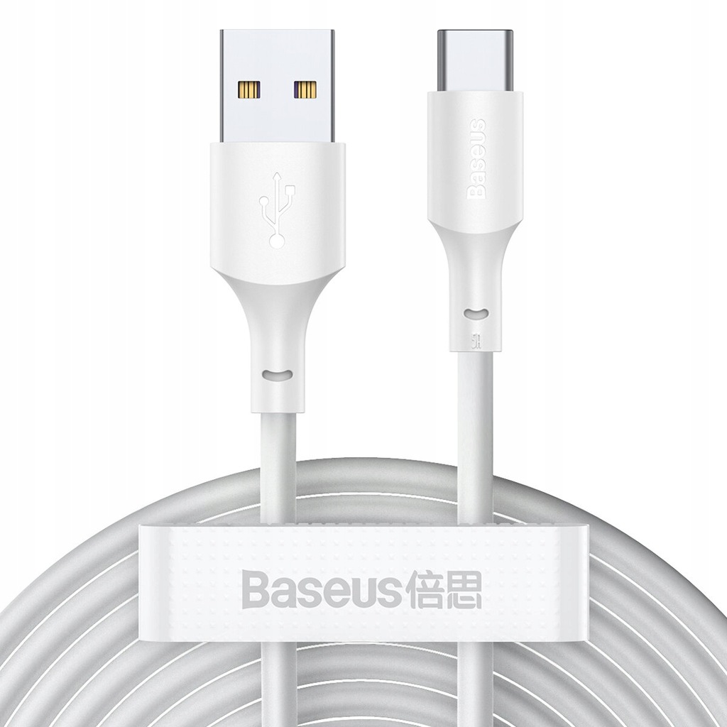 2X 1,5 BASEUS KABEL USB-C TYPE-C QUICK CHARGE SZYBKIE ŁADOWANIE 5A 40W 2SZT