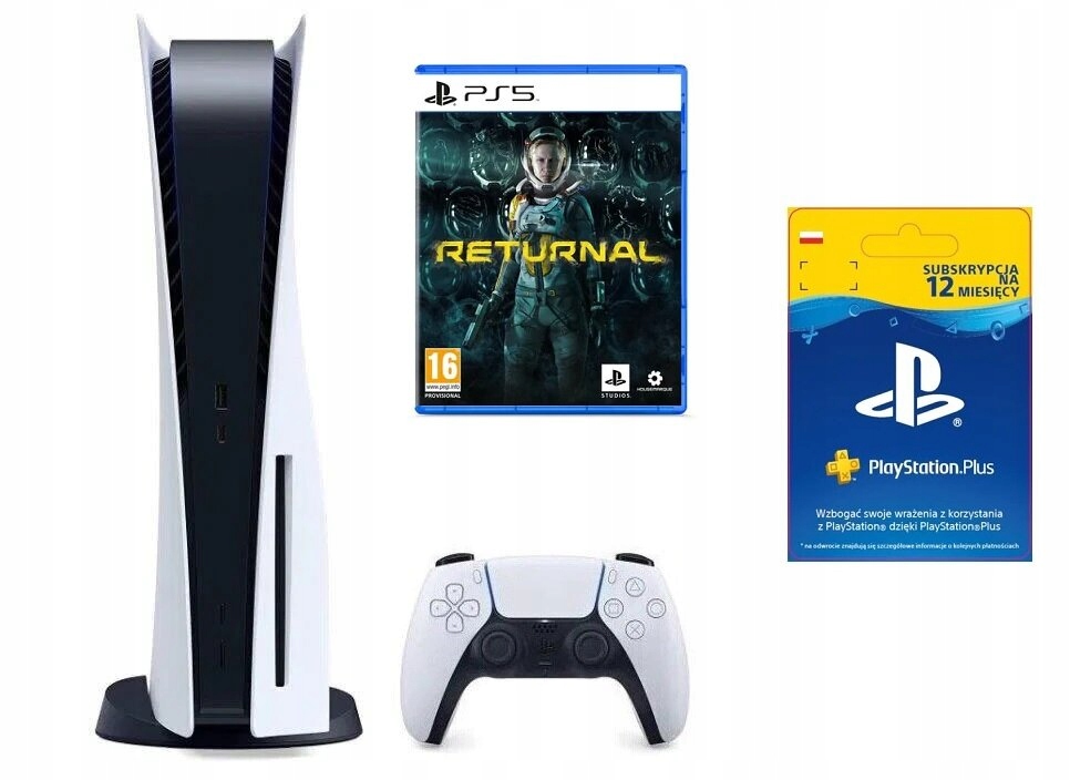 PlayStation 5 + Returnal + PS Plus 12 mies