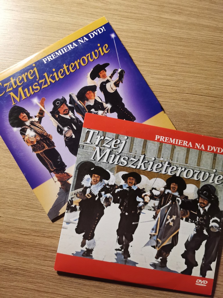 TRZEJ + CZTEREJ MUSZKIETEROWIE (1973-74) Michael York | 2xDVD