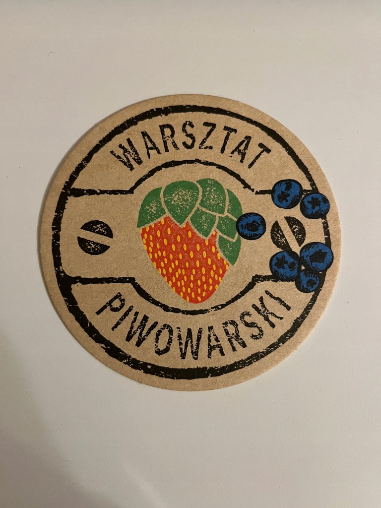 Wafel, podstawka pod piwo Warsztat Piwowarski