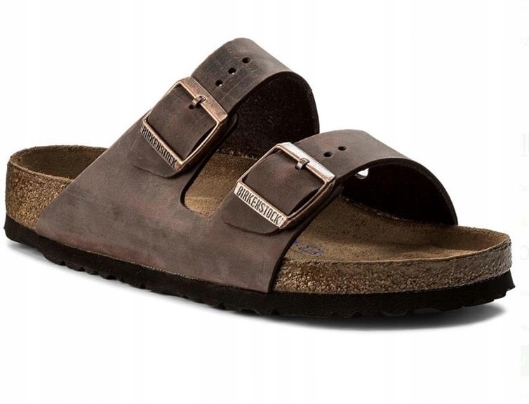 Birkenstock 0452761 Klapki Uniseks Skórzane 43