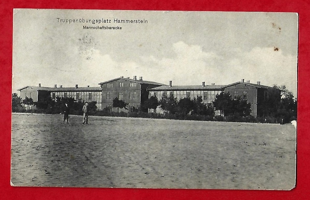 Czarne Hammerstein, poligon, koszary / 1911 r. 12366904347