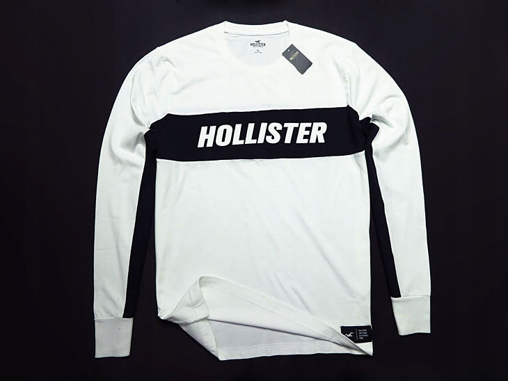 HOLLISTER KOSZULKA DŁUGI RĘKAW MODNA roz. L