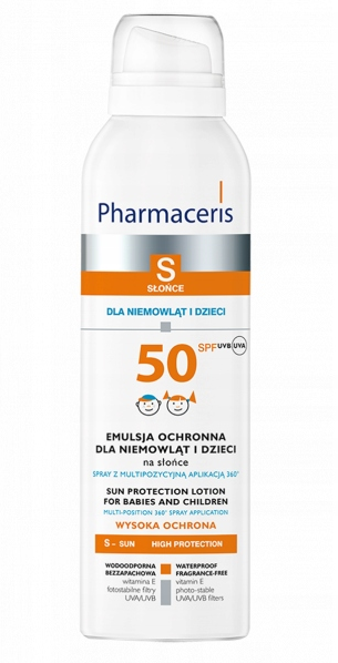 PHARMACERIS S Sun Emulsja ochron spray SPF50+