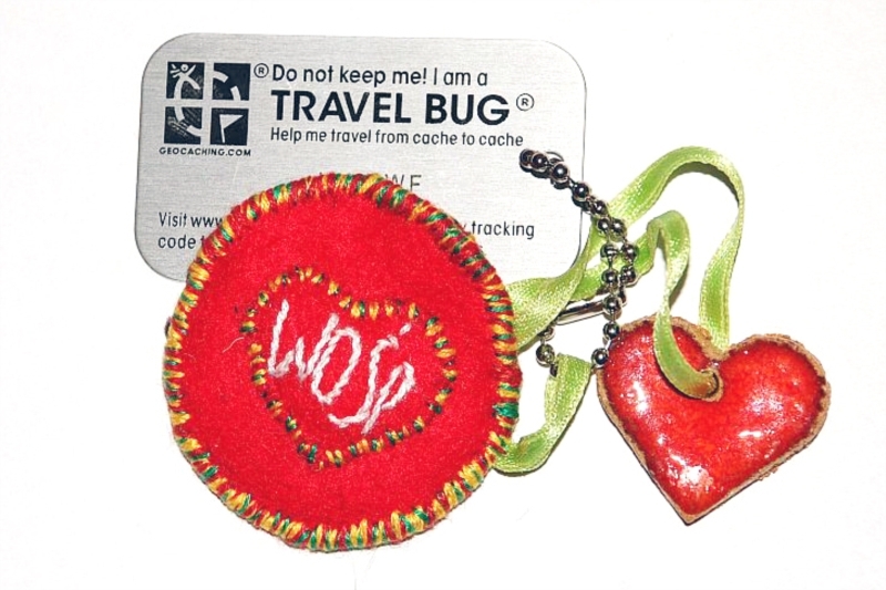 Górzno WOŚP Travel Bug z XXI Finału