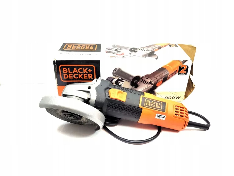 BLACK DECKER SZLIFIERKA KĄTOWA BEG220 900W 125MM