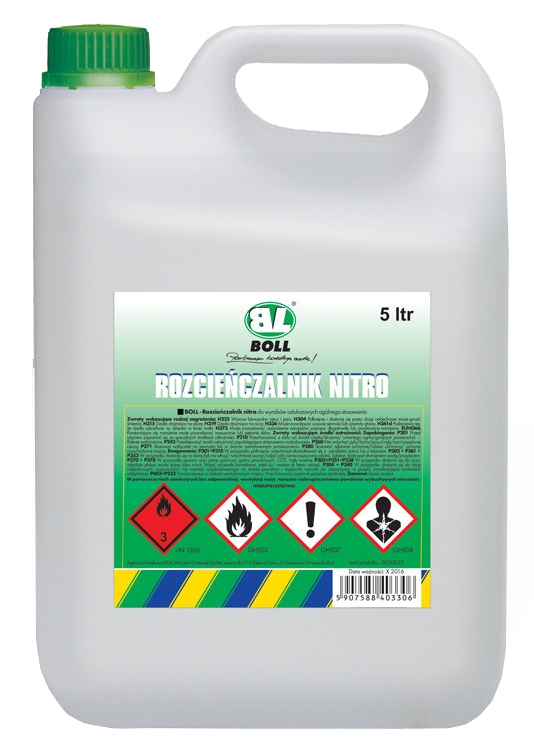 BOLL rozcieńczalnik nitro 5l