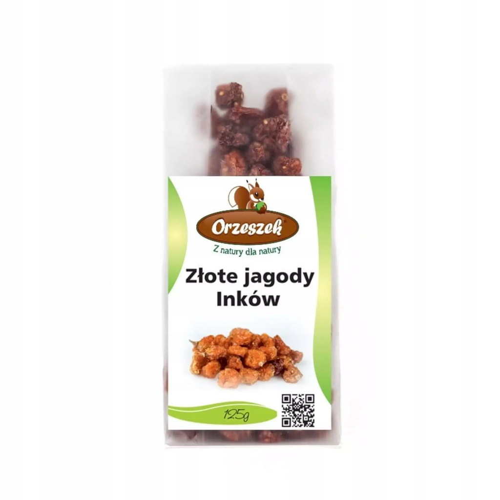 Złote jagody Inków Orzeszek NATURA 125 g