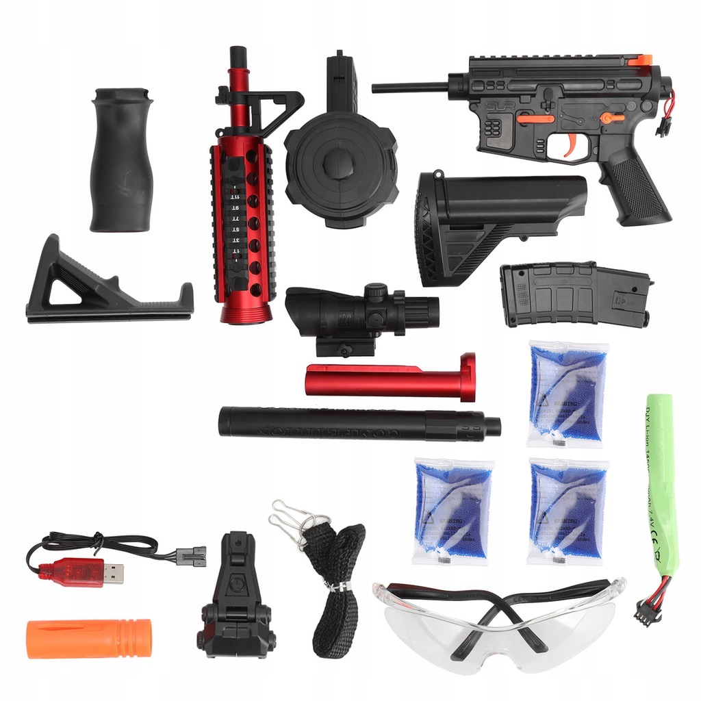 PISTOLET KARABIN NA KULKI ŻELOWE WODNE MINI M4A1
