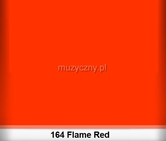 Lee 164 Flame Red filtr barwny folia - arkusz