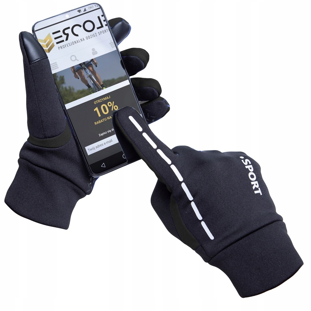 Купить Утепленные спортивные сенсорные перчатки - L/XL: отзывы, фото, характеристики в интерне-магазине Aredi.ru