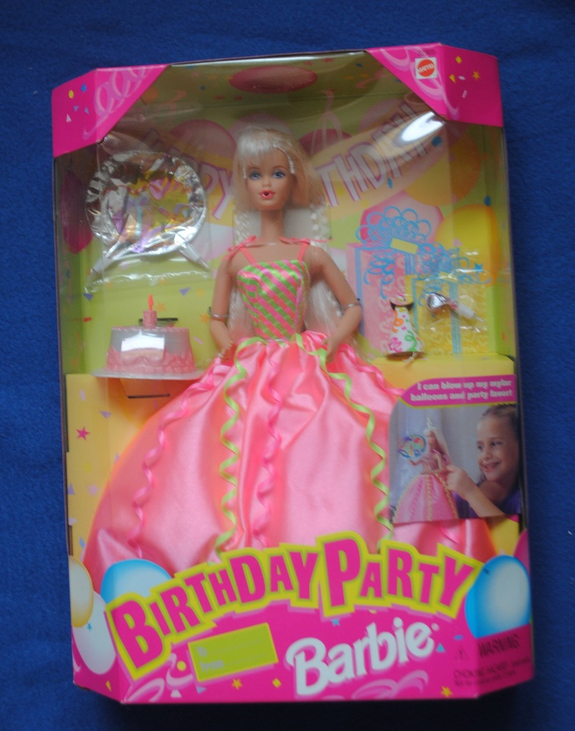 birthday party barbie 1998