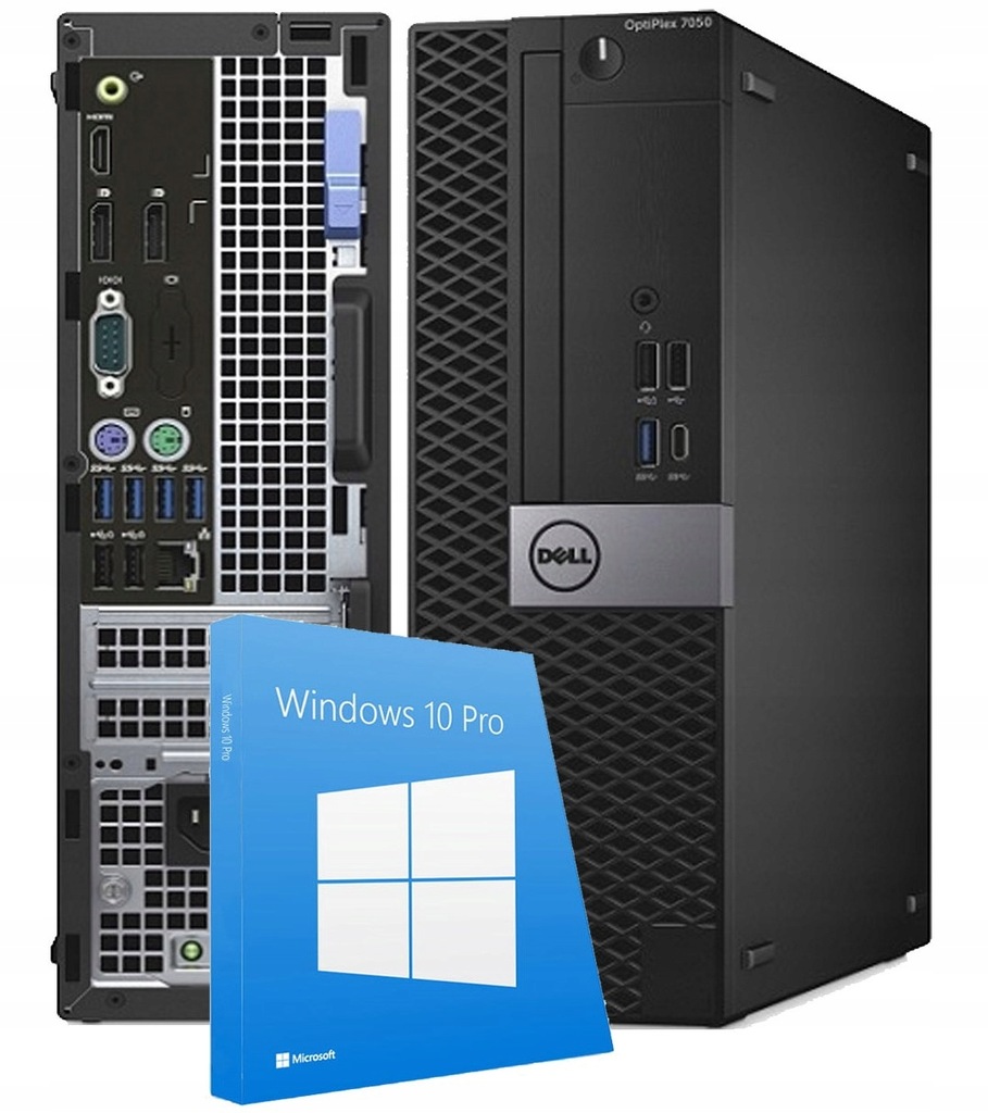 Komputer PC Dell 7050 SFF i3-6100 8GB 120GB SSD HDMI