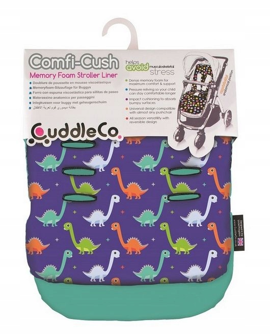 CuddleCo Wkładka do Wózka Comfi-Cush - Dinozaury