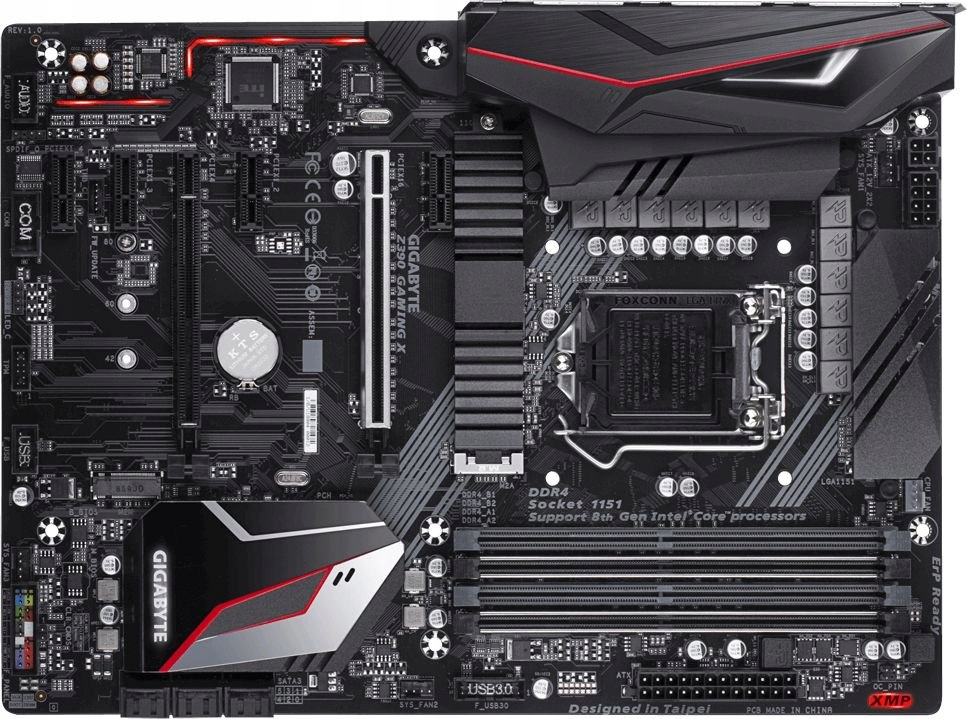 Купить Материнская плата Gigabyte Z390 GAMING X: отзывы, фото, характеристики в интерне-магазине Aredi.ru