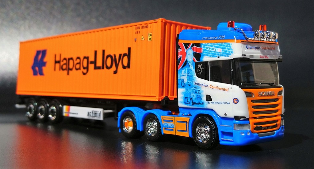 Herpa scania R13 Grampian Continental