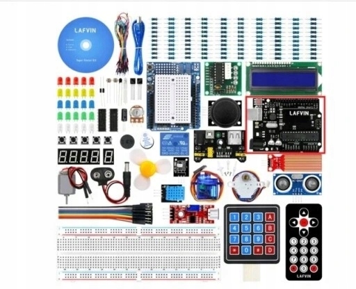 ZESTAW STARTOWY ARDUINO EDUKACYJNY UNO R3 KIT