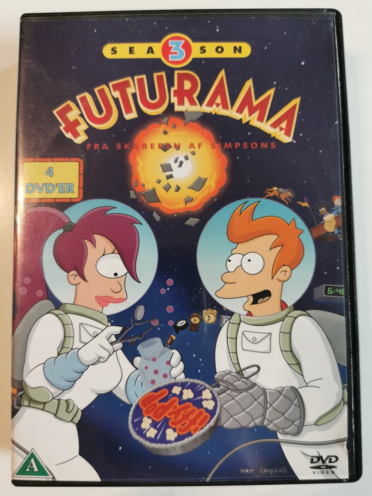 Futurama Sezon 3 / 4xDVD