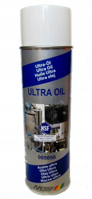 MOTIP - olej ULTRA PTFE z NSF! 500ml smar spray