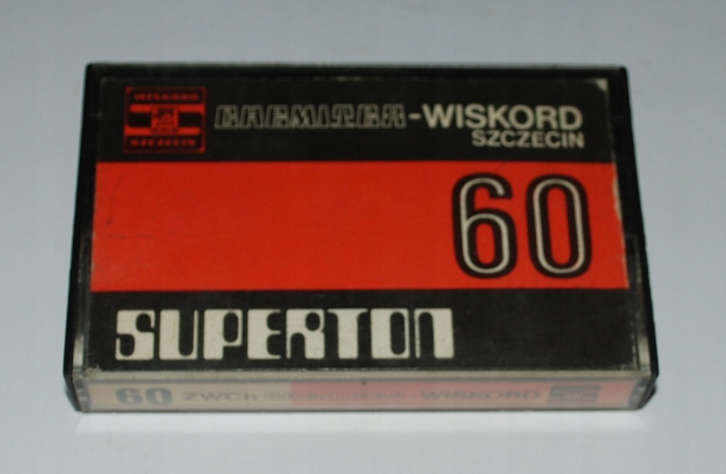 Kaseta audio WISKORD SUPERTON C 60 CHEMITEX ZWCH