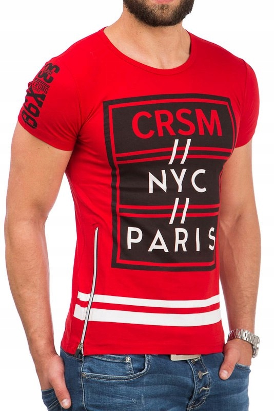 CRSM T-SHIRT MĘSKI - 16017-3