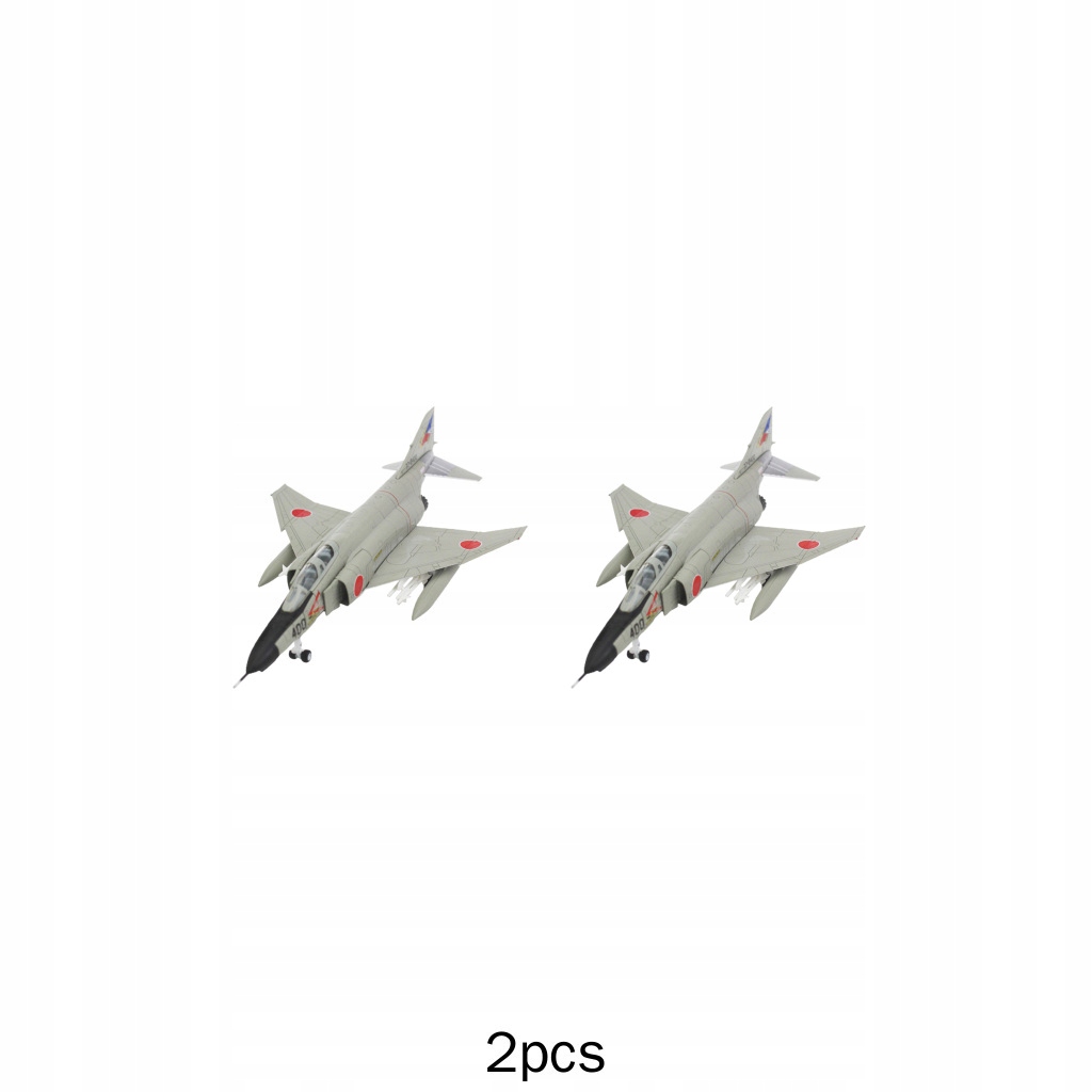 2 sztuka 1/100 51F-4EJ Phantom Fighter Plane Dla