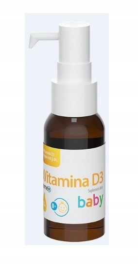 WITAMINA D3 BABY KROPLE 10ml witamina D 400 DZIECI