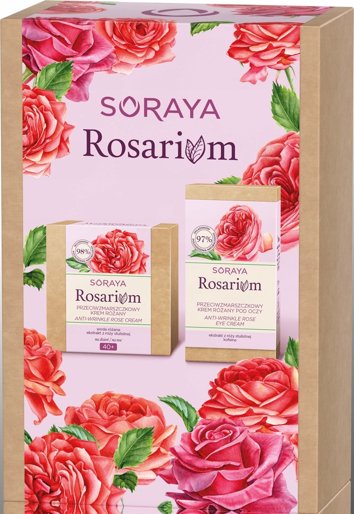 Soraya zestaw prezentowy ROSARIUM 40+