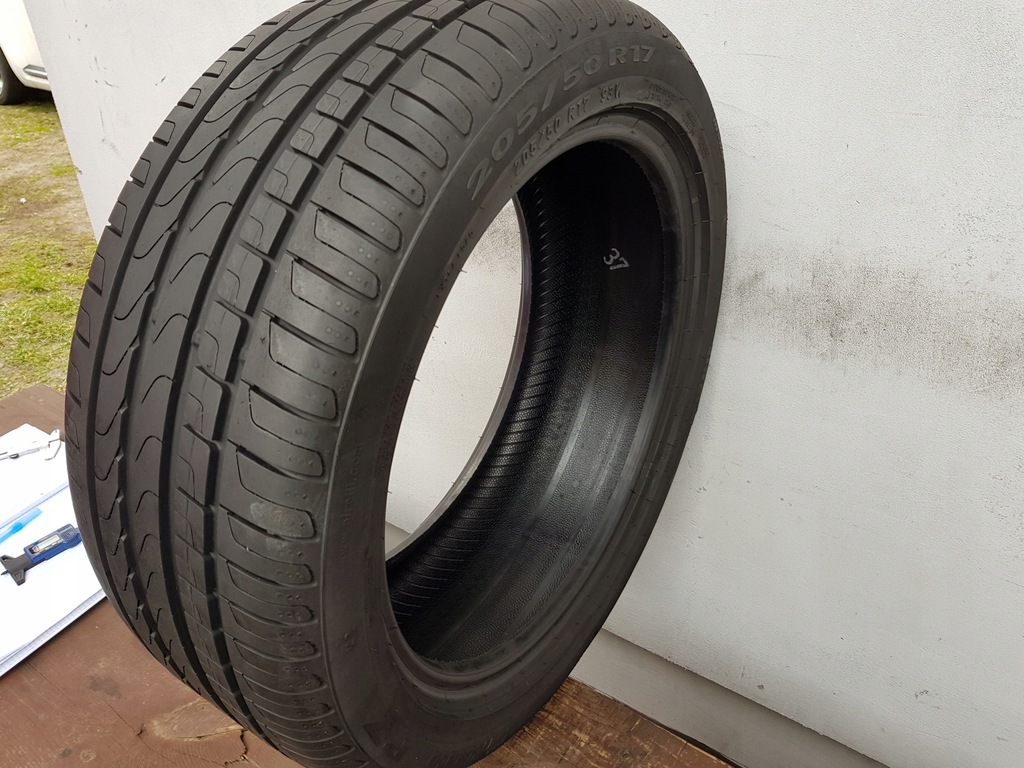 opona letnia 205/50 R17 PIRELLI 1szt 2018 jak nowa - 7913600136 ...