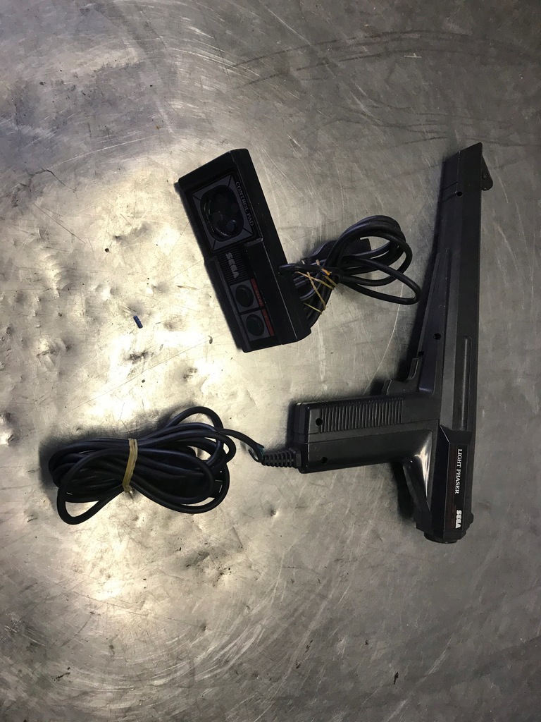 Sega Light Phaser Pistolet Sega Master System+ PAD