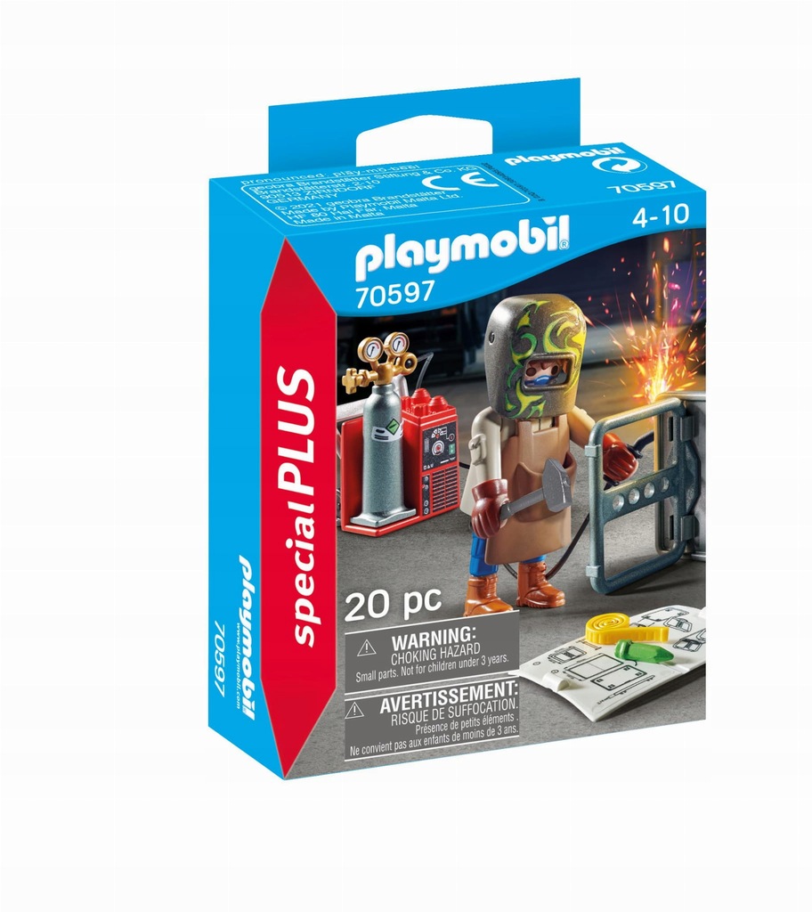 PLAYMOBIL 70597 Spawacz z narzędziami Poznań Os.Ko