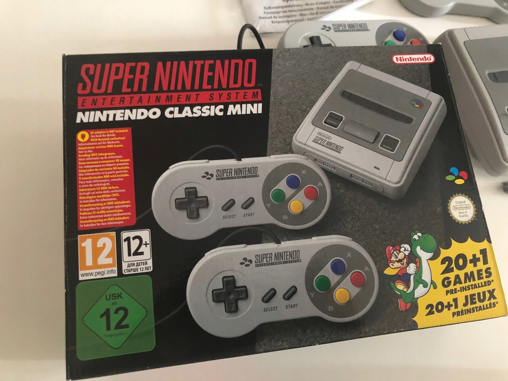 KONSOLA NINTENDO CLASSIC MINI SNES