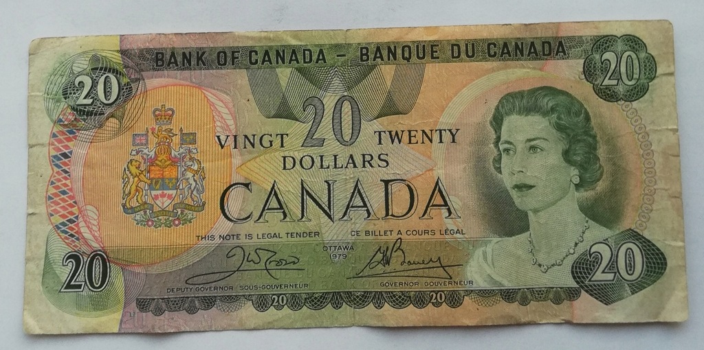 Kanada 20 dolarów 1979