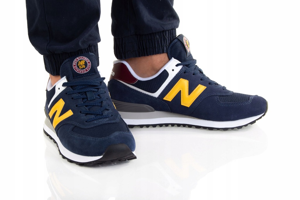 BUTY NEW BALANCE MĘSKIE 574 ML574HW2 GRANATOWE 12309231676