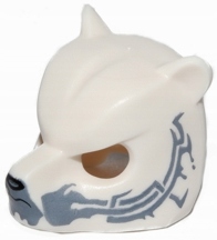 LEGO GŁOWA MASKA NIEDŹWIEDŹ CHIMA 18392pb07 loc127