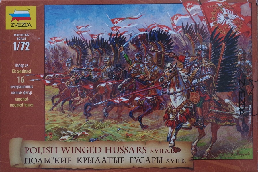 Zvezda 8041 1/72 Polska husaria, XVII wiek