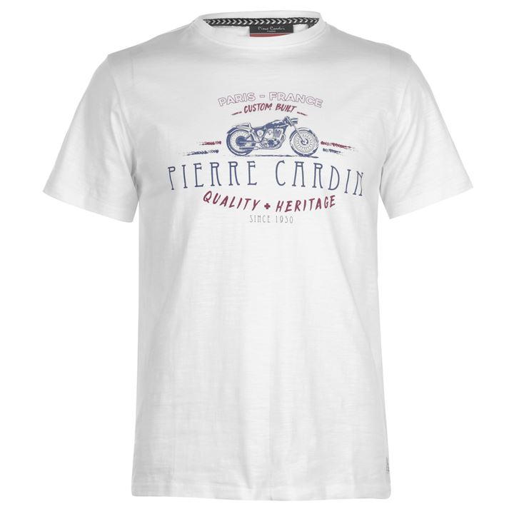 TSM0208 Pierre Cardin T-shirt męski XXL biały*+
