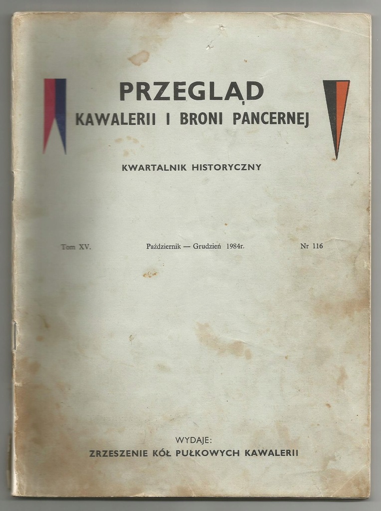 Przegląd Kawalerii i Broni Pancernej Nr 116