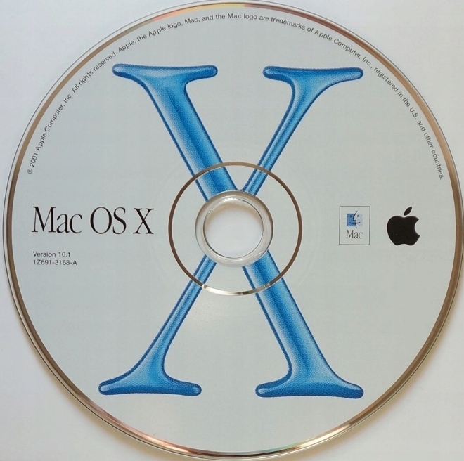 MAC OS X PUMA WERSJA 10.1 - PŁYTA Z SYSTEMEM