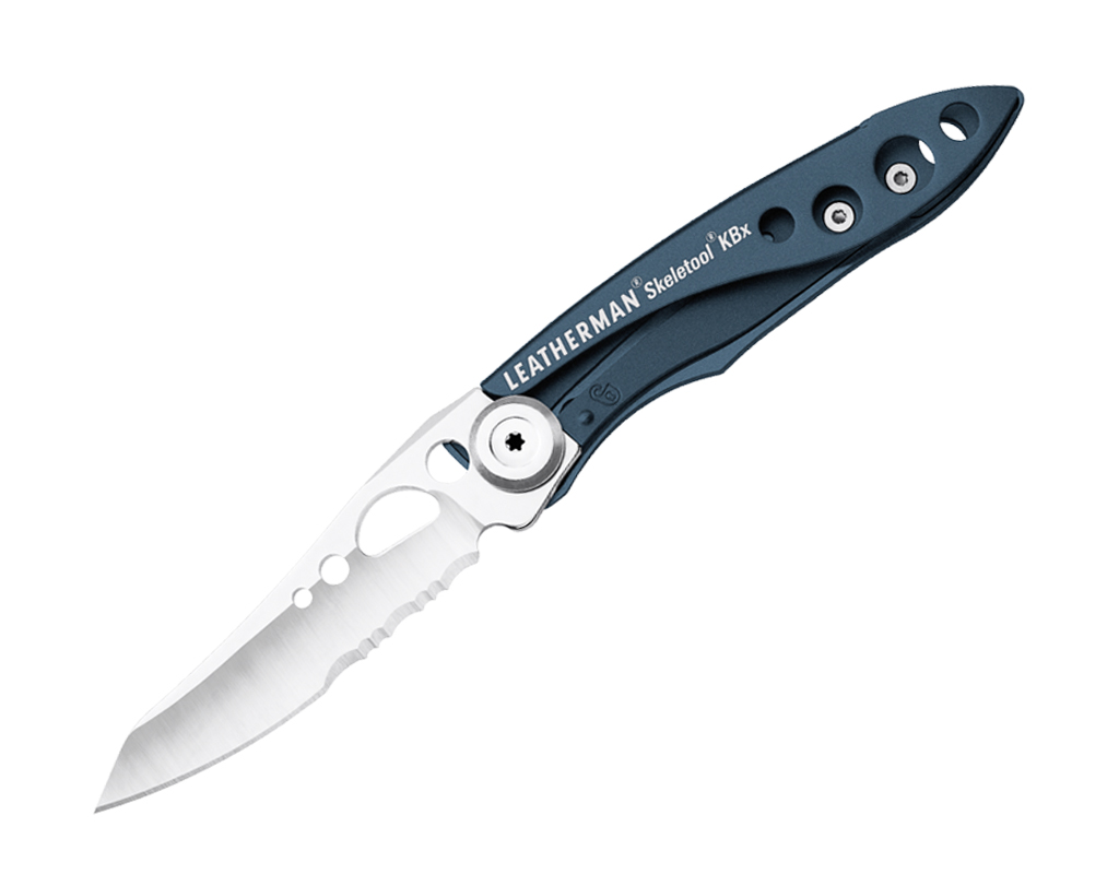 Купить Складной нож Leatherman Skeletool KBx Blue 832383: отзывы, фото, характеристики в интерне-магазине Aredi.ru
