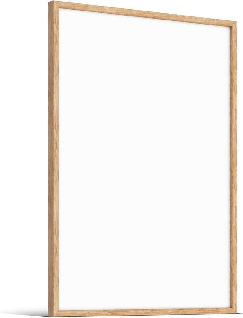 JUNOMI Ramka na zdjęcia A2 (42 x 59,4 cm) z drewna dębowego