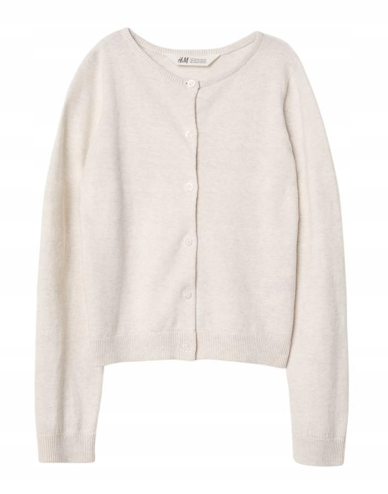 20O030 H&M_MJ9 SWETER ROZPINANY CASUAL_146/152