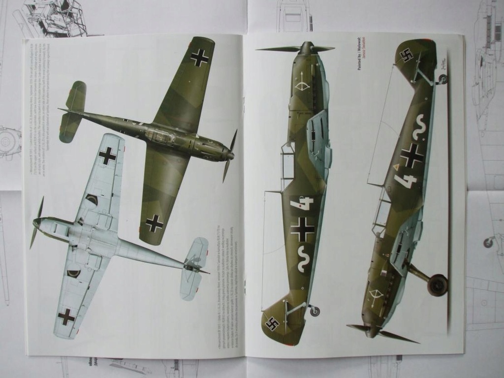 Купить Messerschmitt Bf 109 E - Кагеро Чертежи: отзывы, фото, характеристики в интерне-магазине Aredi.ru