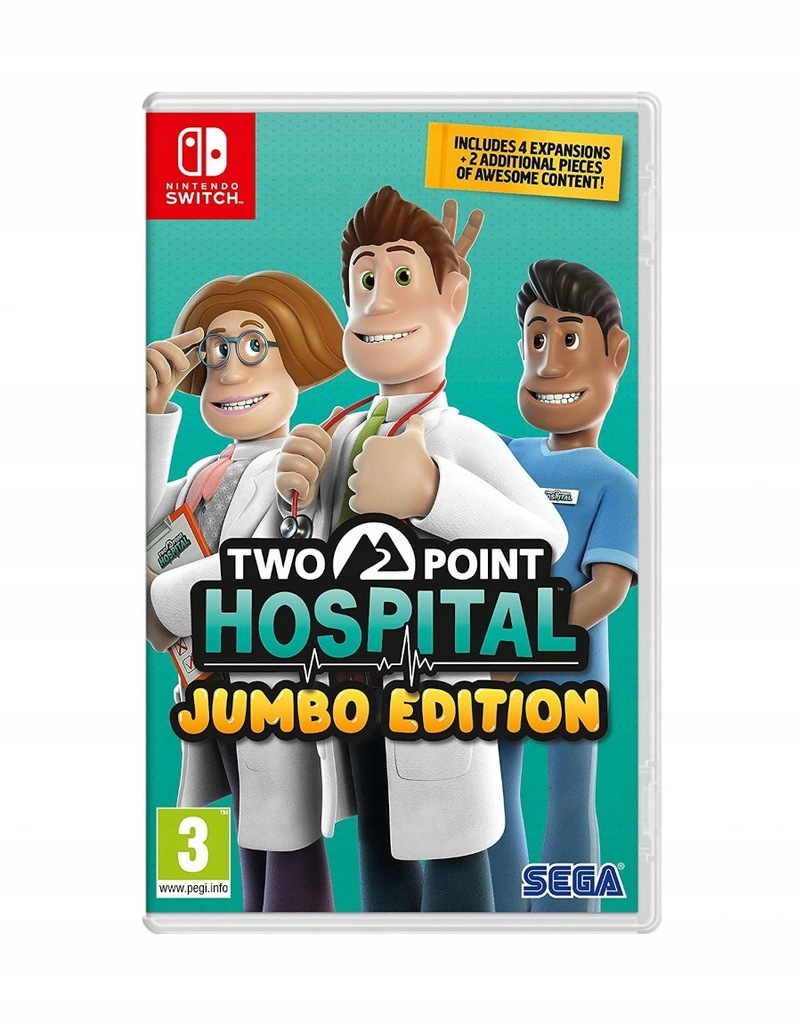 Two Point Hospital Jumbo Edition PL (NS)
