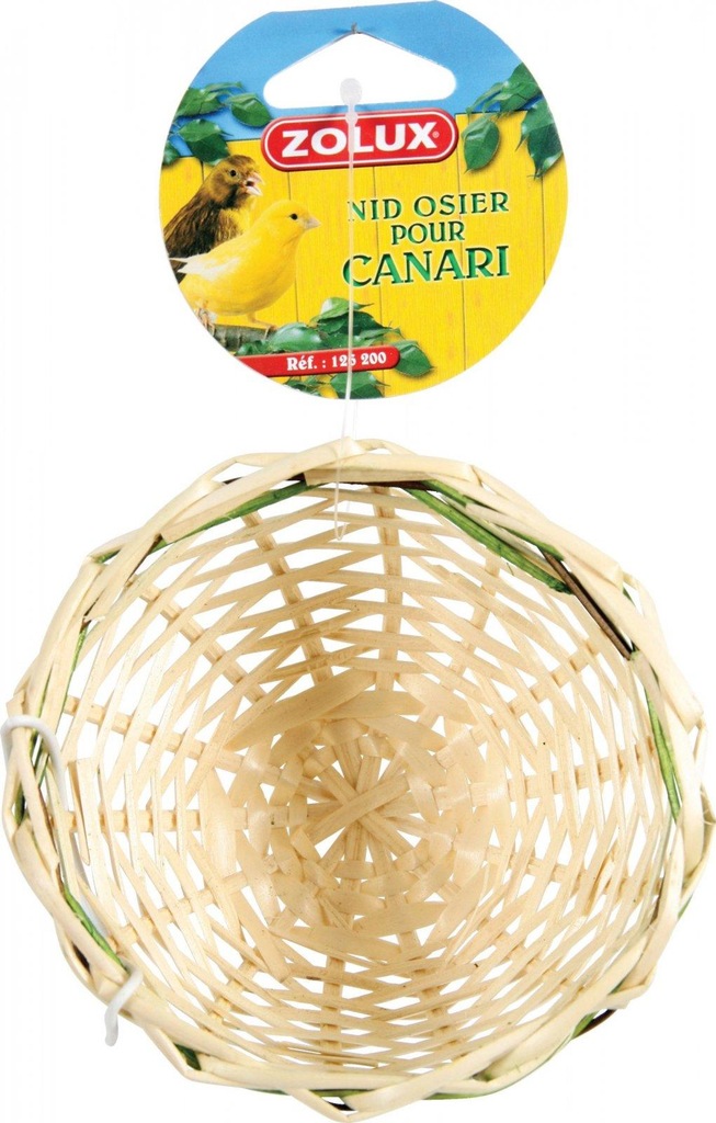 ZOLUX koszyczek lęgówka gniazdo kanarek papuga