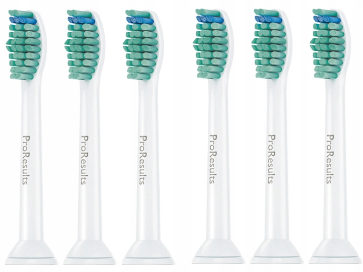 KOŃCÓWKI PHILIPS SONICARE PRORESULTS HX6012 x6