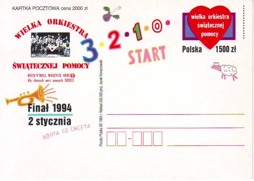 WOŚP FINAŁ 1994