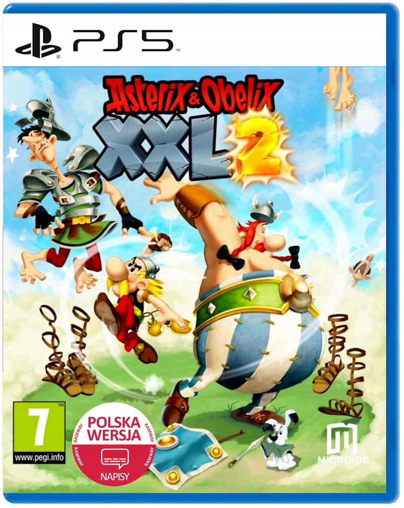 Asterix & Obelix XXL2 PS5 PL Przygoda Nowa Płyta